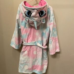 Girls 7/8 unicorn robe